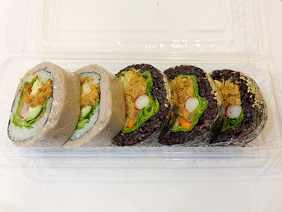 3紫米+2芋頭壽司