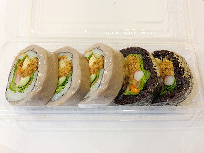 2紫米+3芋頭壽司